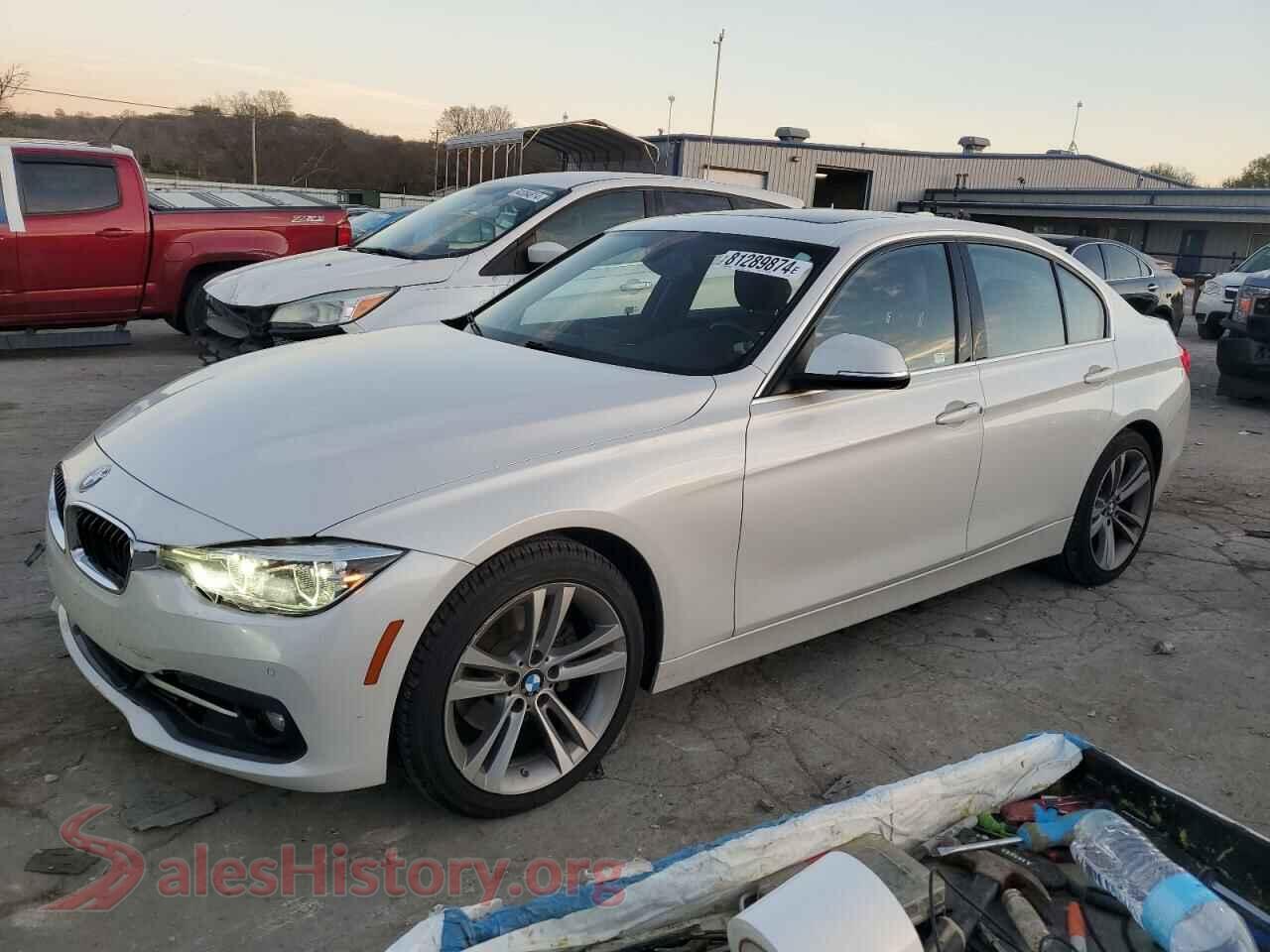 2017 BMW 3 SERIES — VIN WBA8B9G51HNU50710