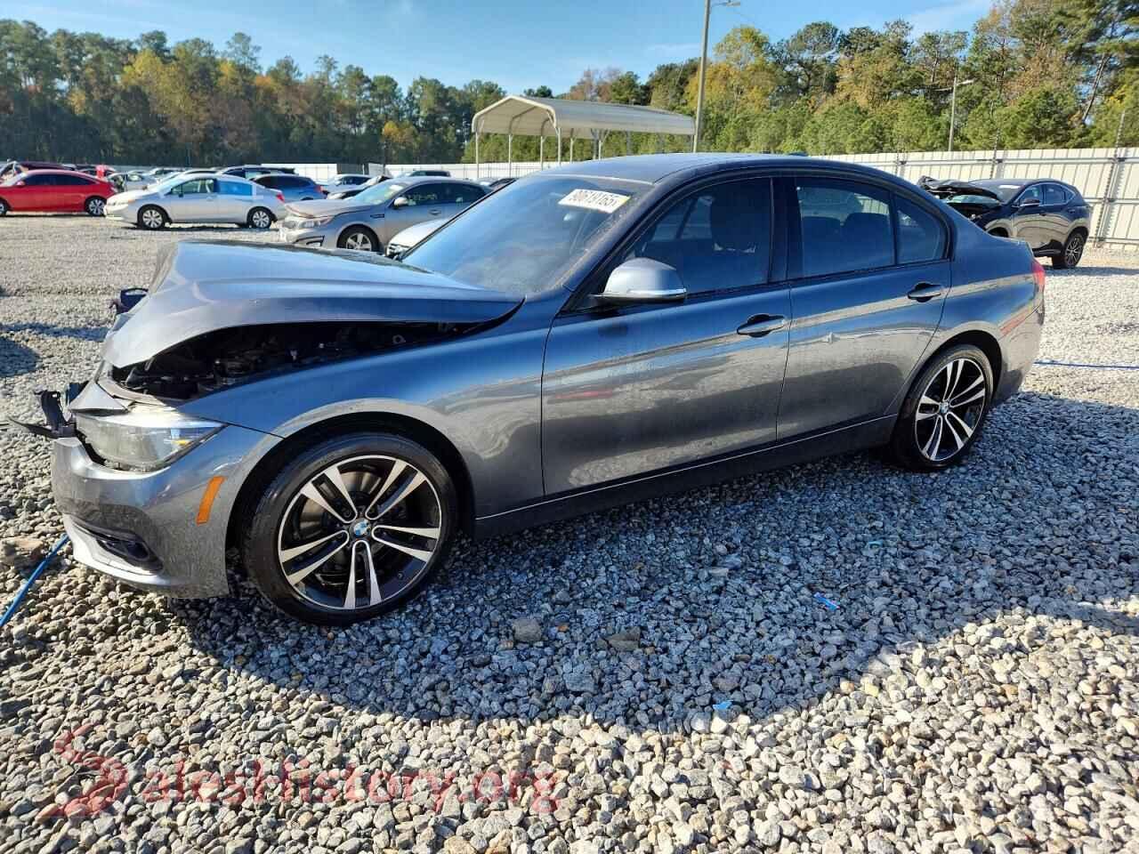 2018 BMW 3 SERIES — VIN WBA8B9G57JNU96046
