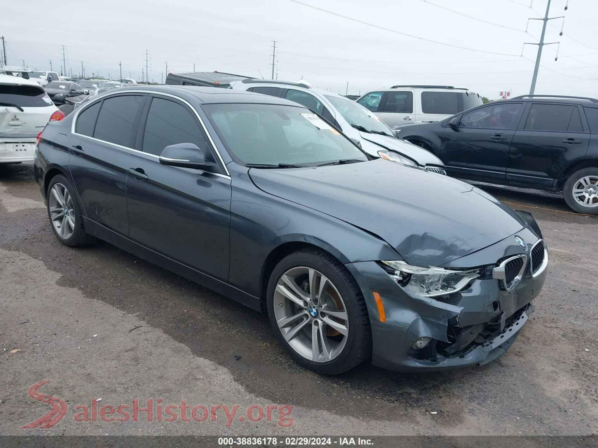 2018 BMW 330I — VIN WBA8B9G58JNU58082