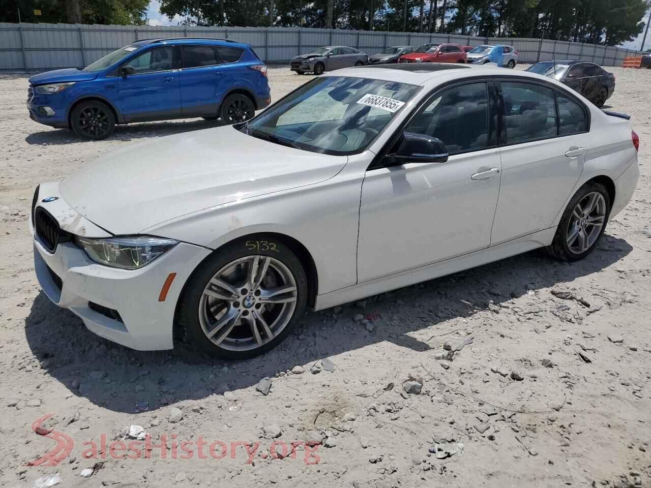2018 BMW 3 SERIES — VIN WBA8B9G5XJNU99135