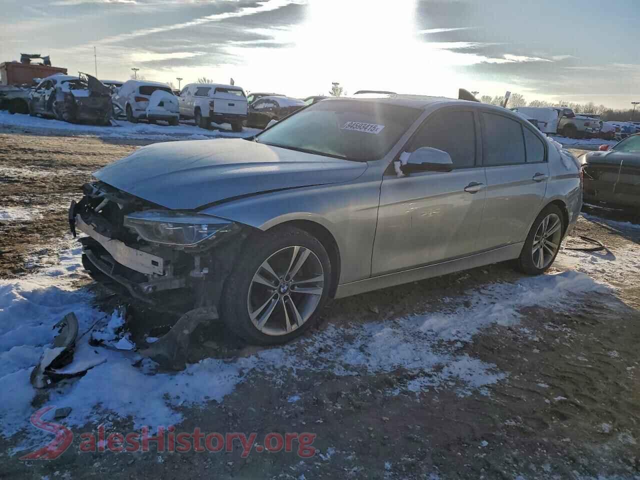 2018 BMW 3 SERIES — VIN WBA8D9C51JEM34092