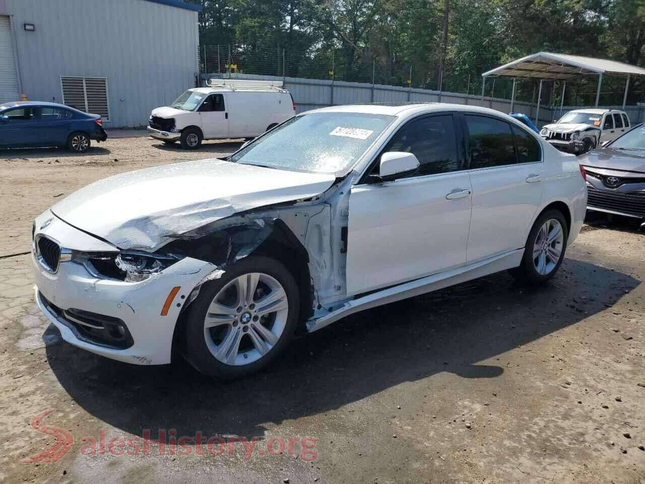 2018 BMW 3 SERIES — VIN WBA8D9C57JEB35208