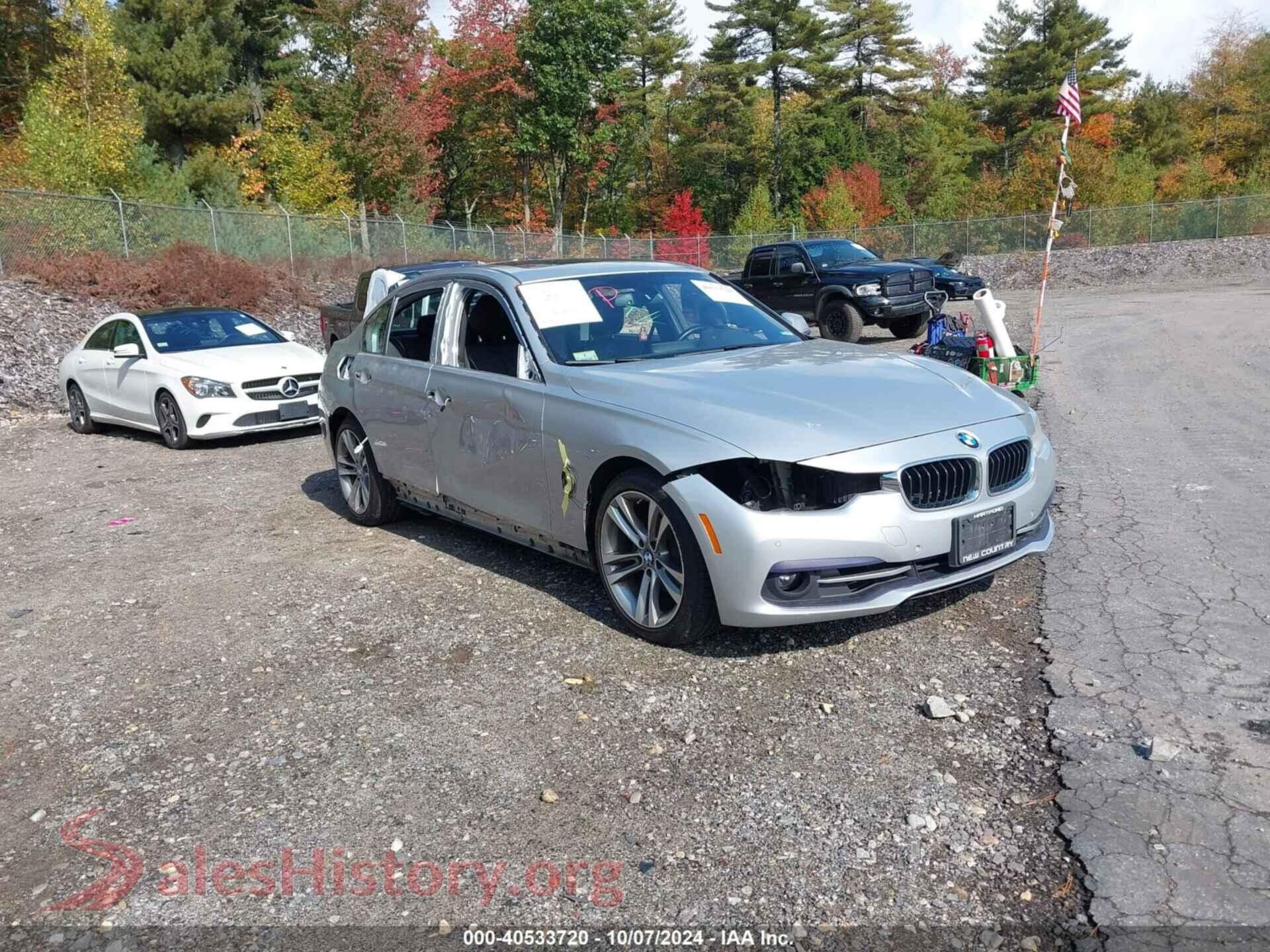 2018 BMW 330I — VIN WBA8D9C5XJEM33541