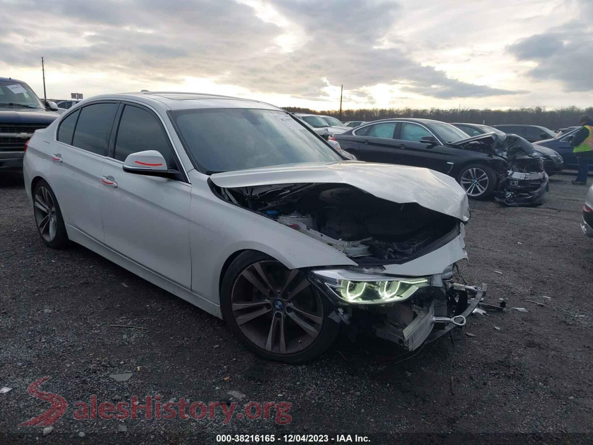 2017 BMW 330I — VIN WBA8D9G32HNU61367