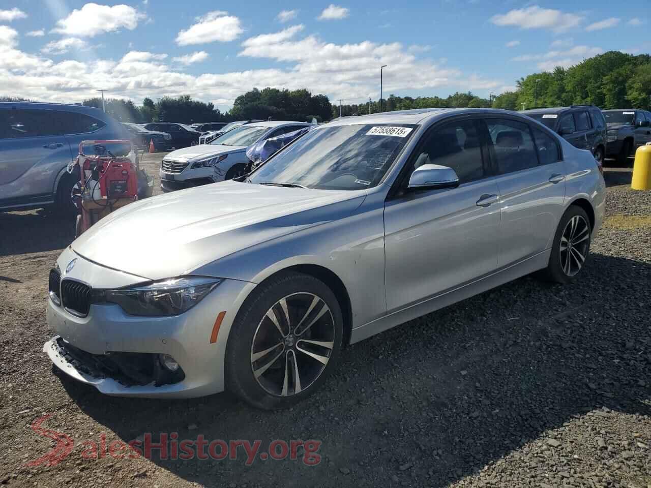2018 BMW 3 SERIES — VIN WBA8D9G50JNU67630