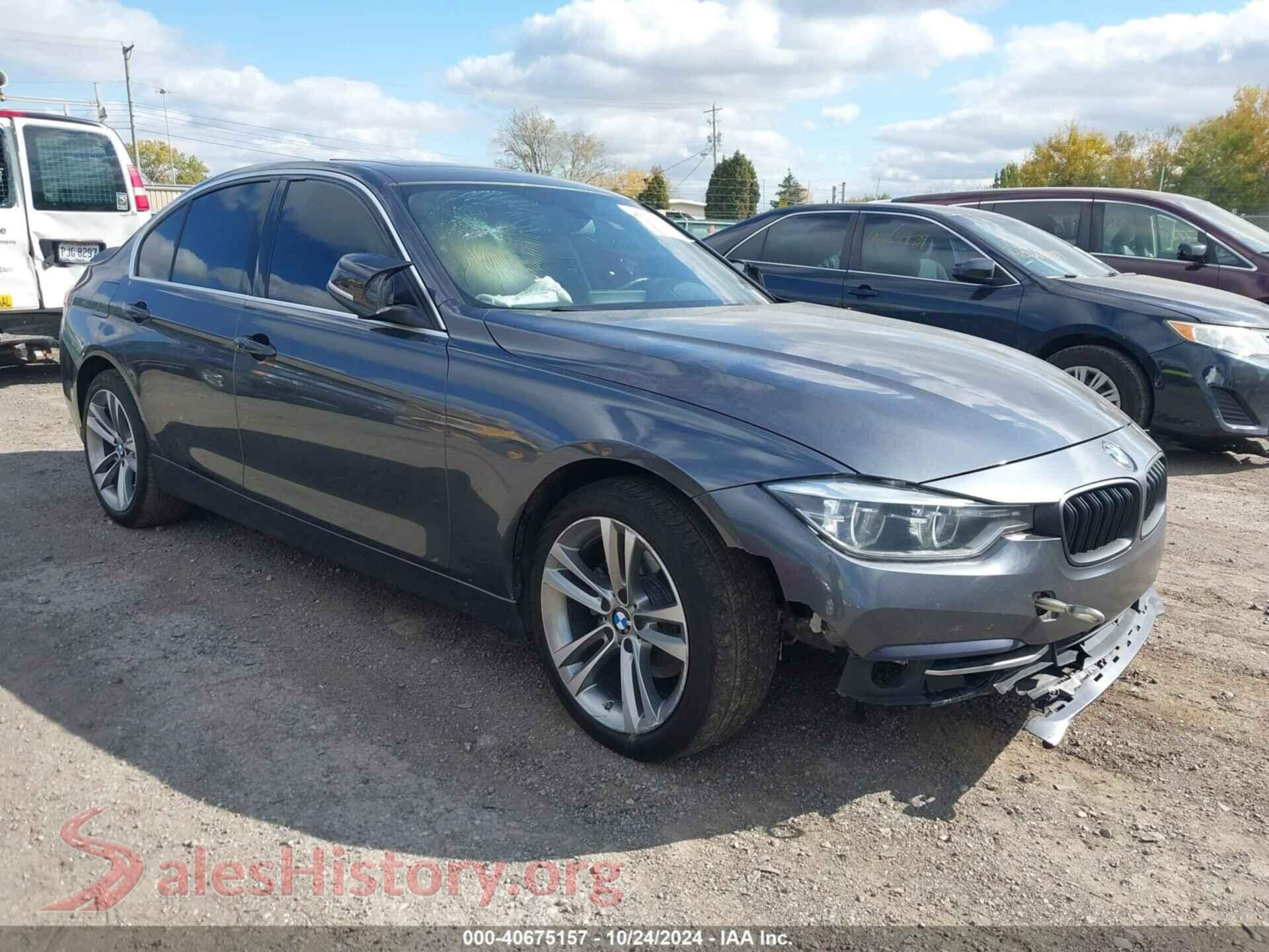 2018 BMW 330I — VIN WBA8D9G56JNU72928