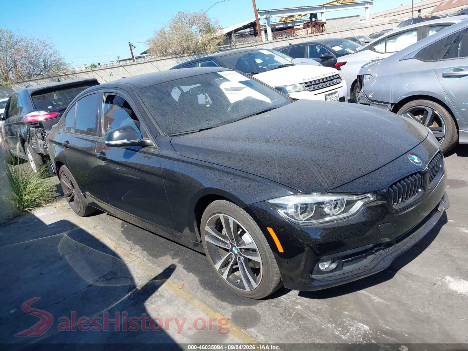 2018 BMW 330E — VIN WBA8E1C58JA159424