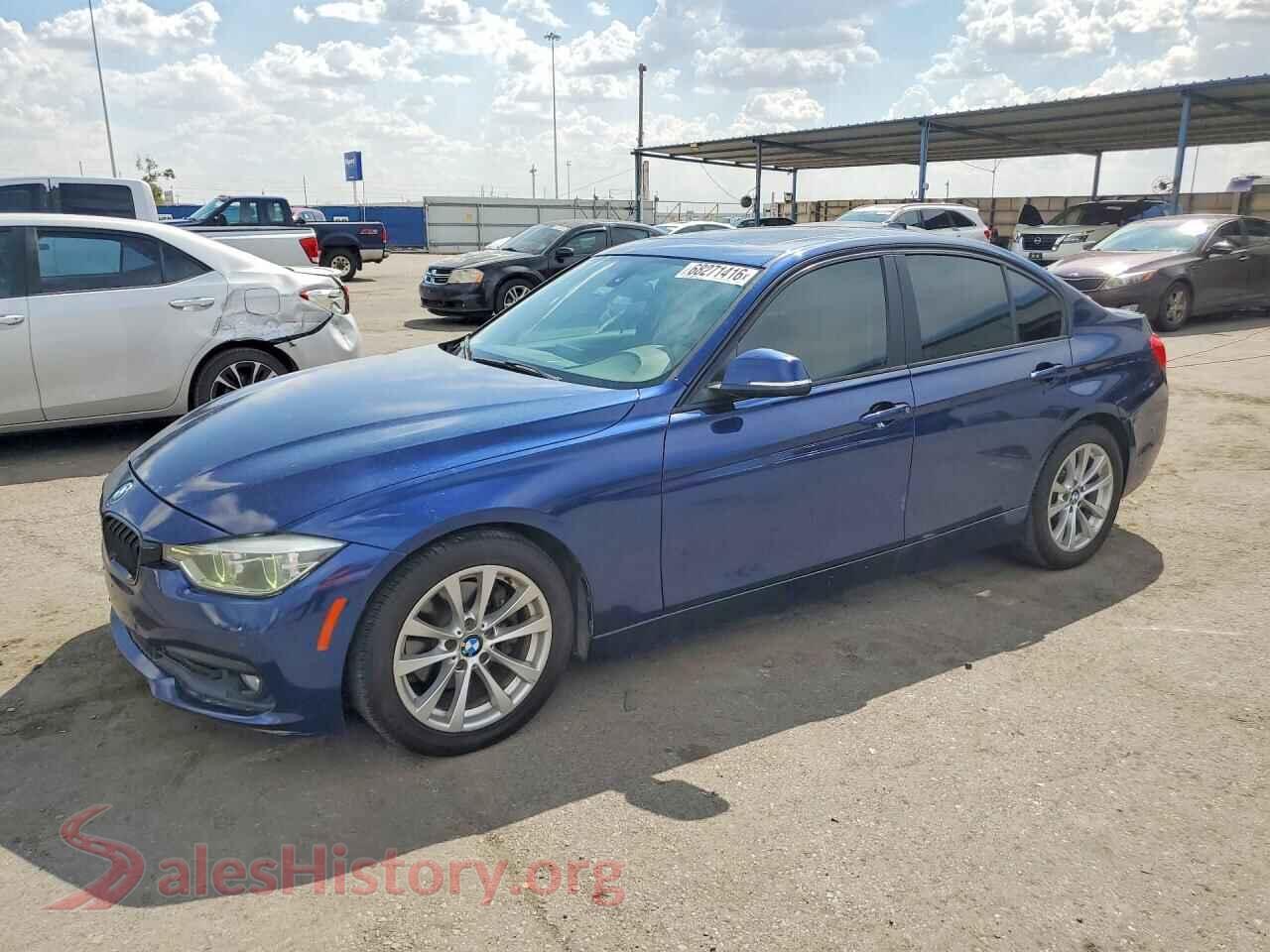 2017 BMW 3 SERIES — VIN WBA8E1G30HNU15602