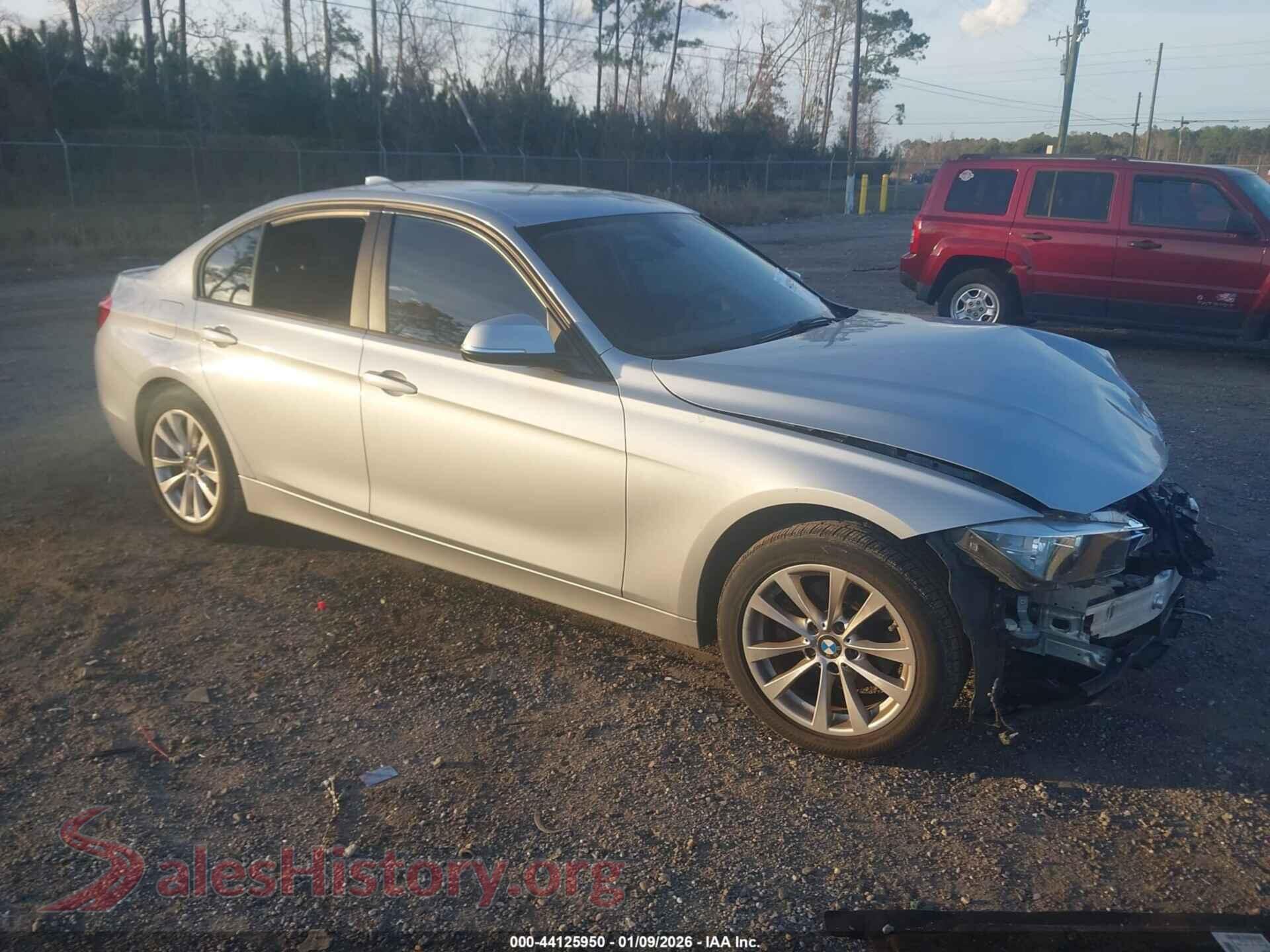 2017 BMW 320I — VIN WBA8E1G39HNU18403