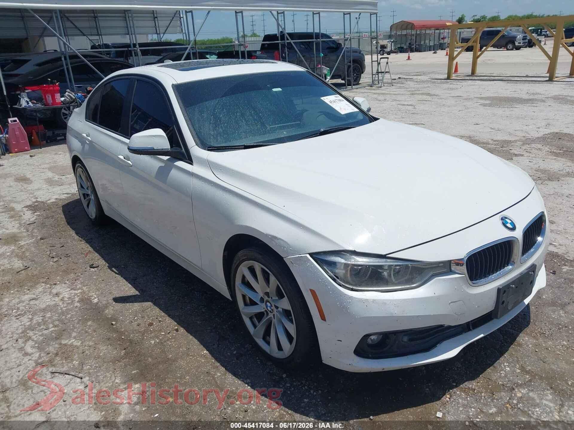 2018 BMW 320I — VIN WBA8E1G51JNU92437