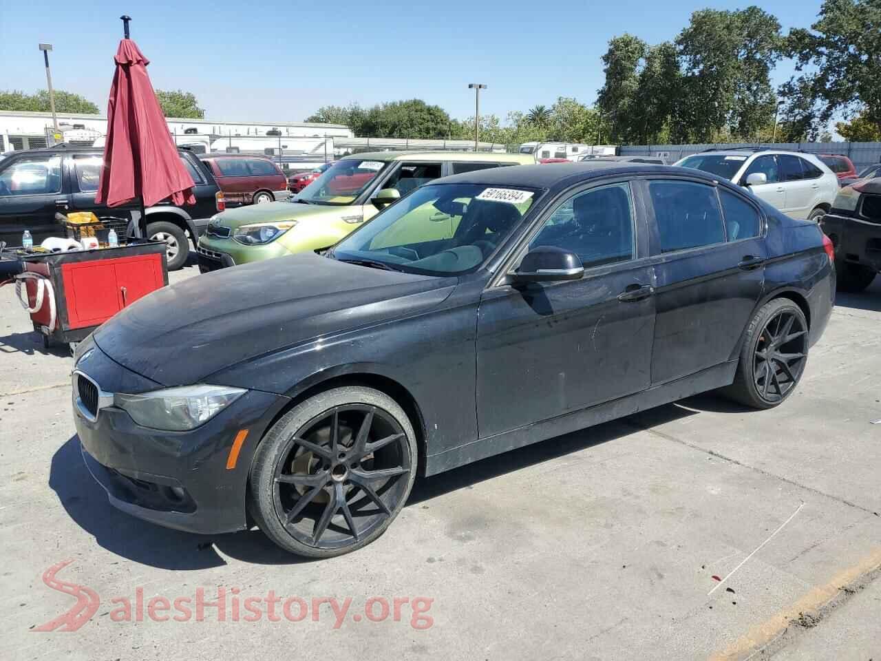2016 BMW 3 SERIES — VIN WBA8E1G52GNT35797