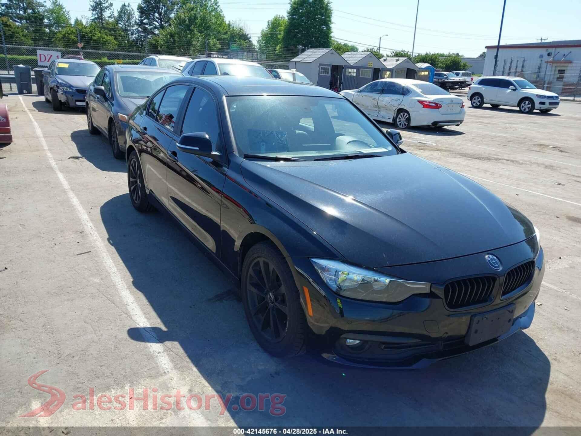 2016 BMW 320I — VIN WBA8E1G52GNU12202
