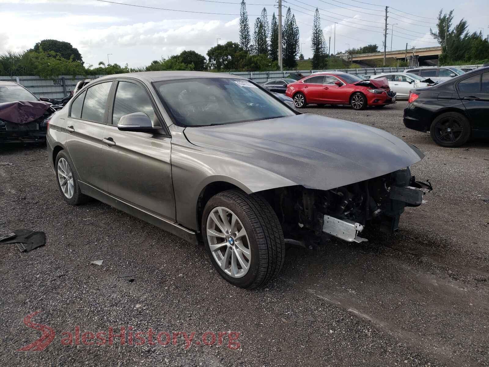2016 BMW 3 SERIES — VIN WBA8E1G53GNT38191