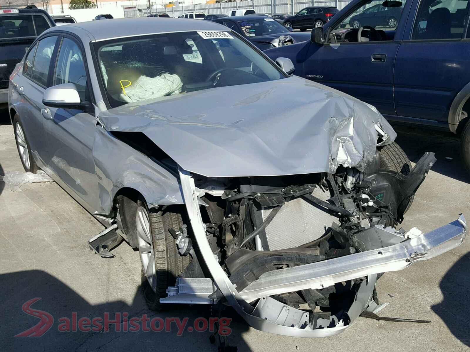 2016 BMW 3 SERIES — VIN WBA8E1G56GNU10968