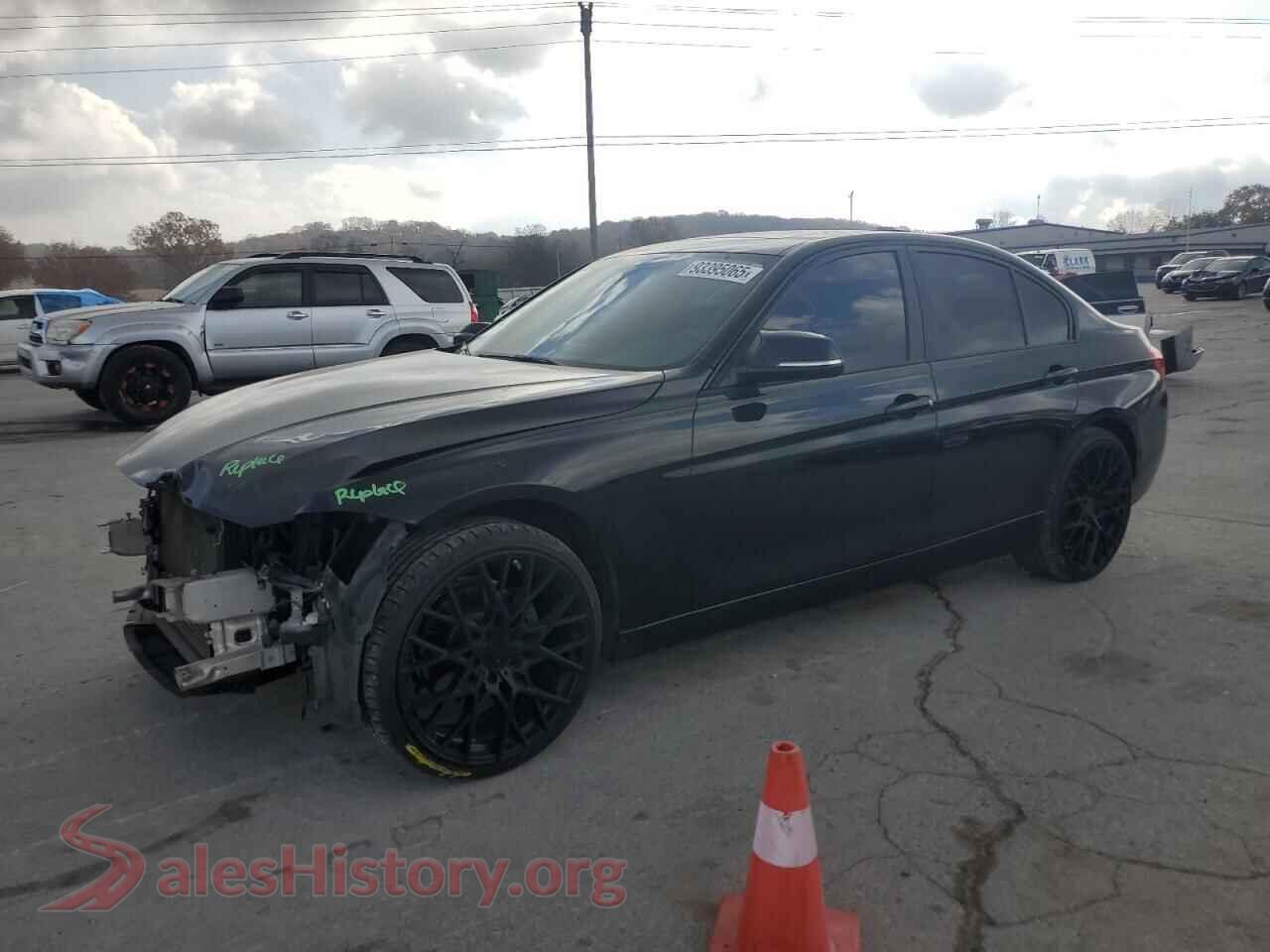 2016 BMW 3 SERIES — VIN WBA8E1G58GNU11653