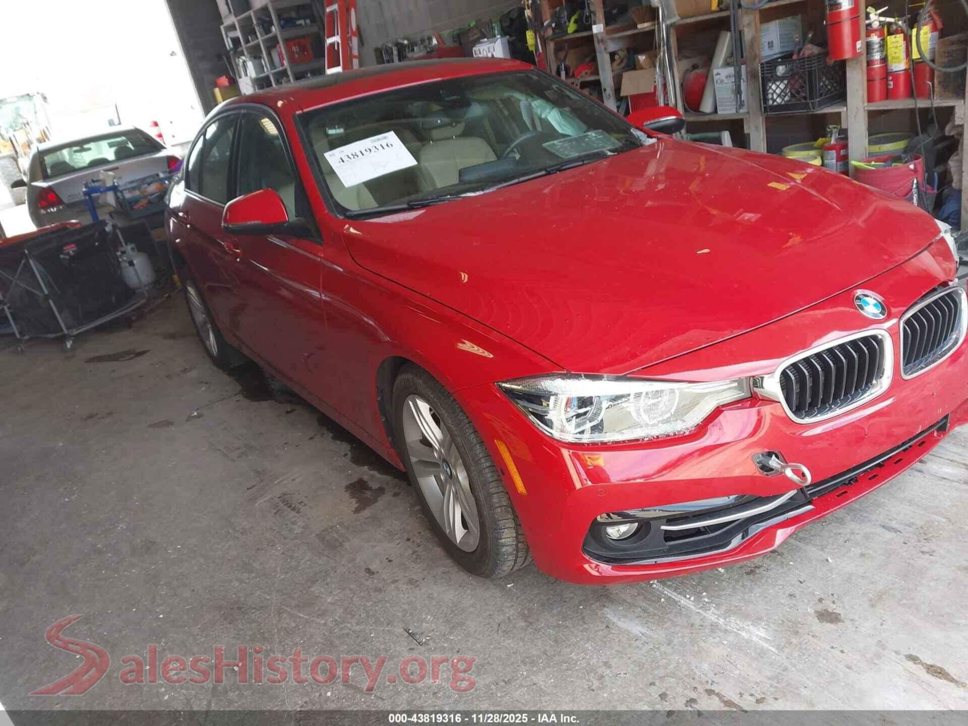 2016 BMW 328I — VIN WBA8E3C51GK501553