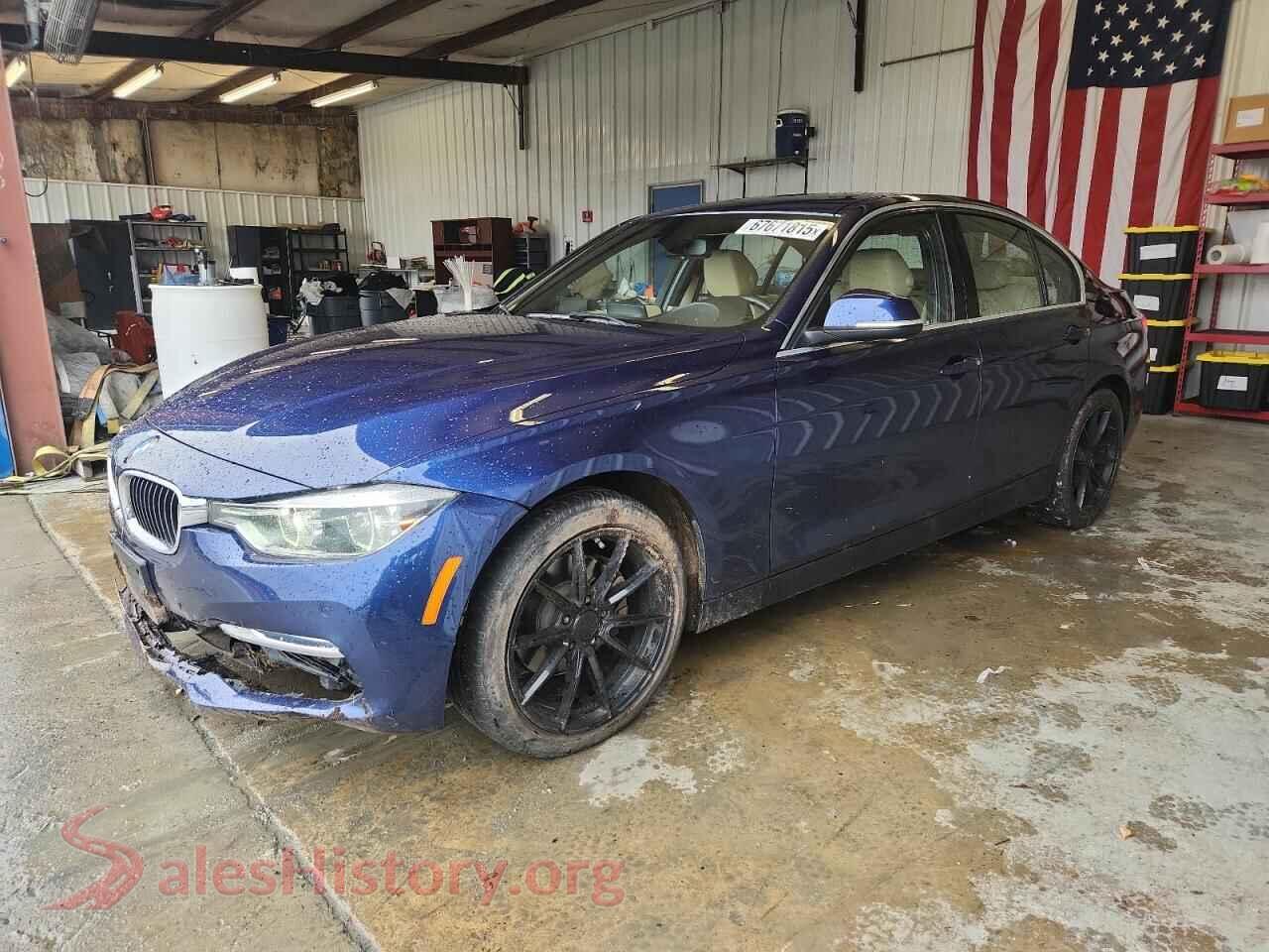 2016 BMW 3 SERIES — VIN WBA8E3C57GK501489