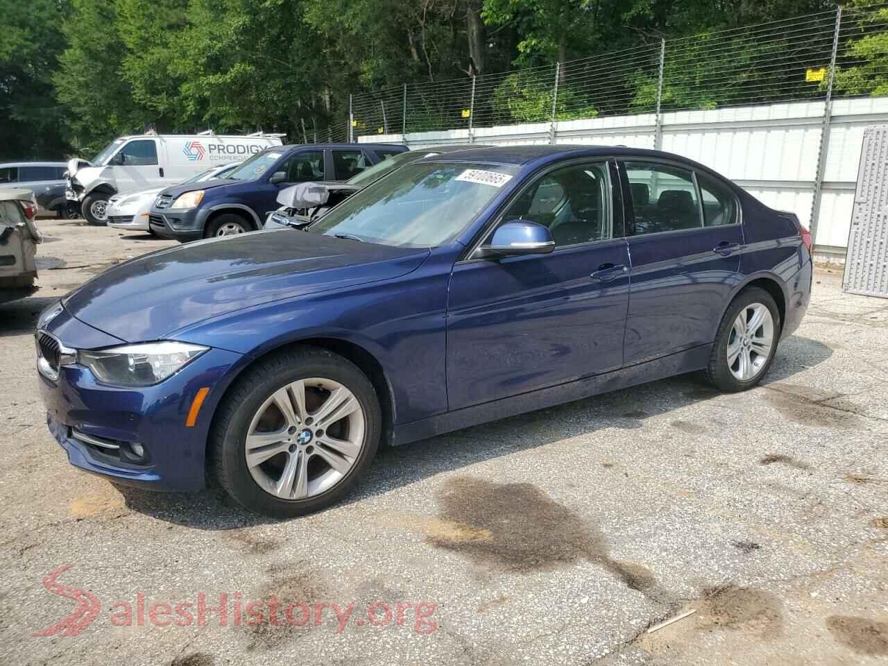 2016 BMW 3 SERIES — VIN WBA8E3C59GK501557
