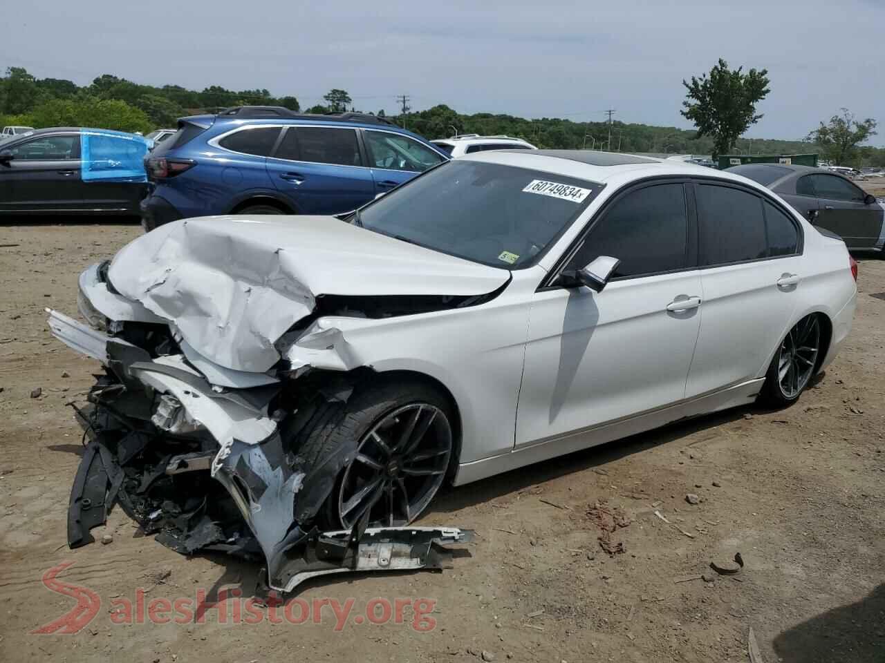 2016 BMW 3 SERIES — VIN WBA8E3G50GNU02005