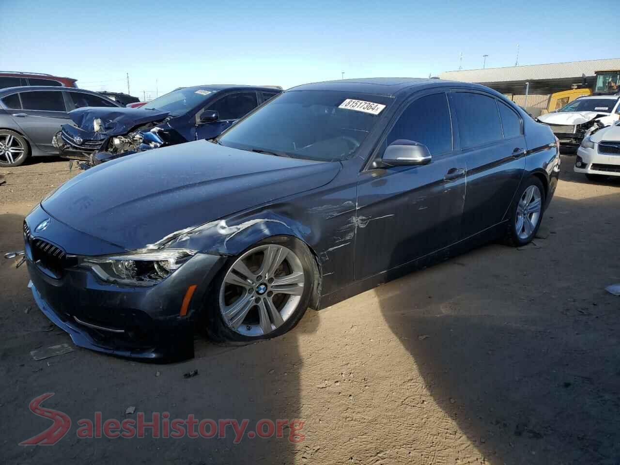 2016 BMW 3 SERIES — VIN WBA8E3G58GNU04763