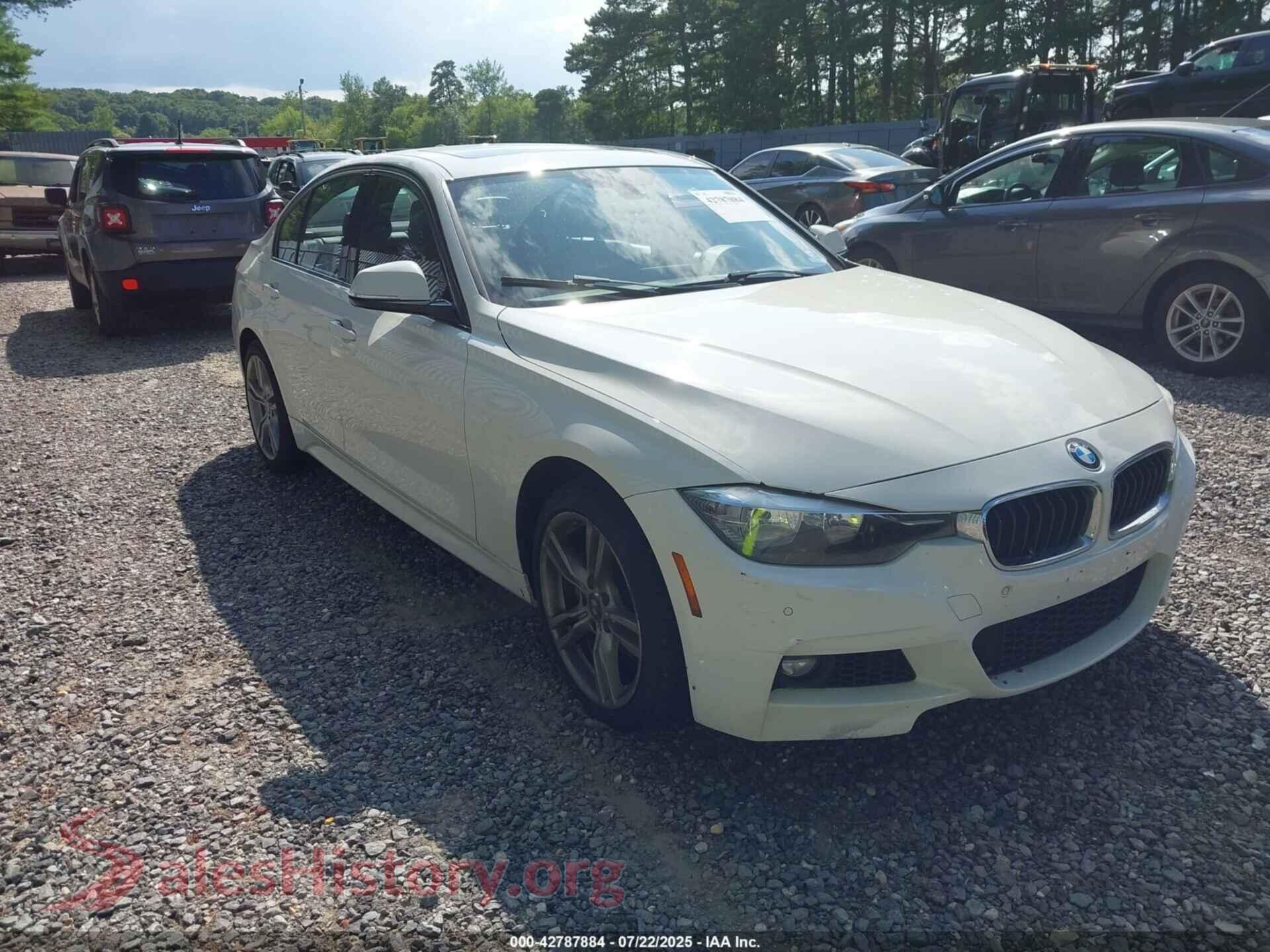 2016 BMW 328I — VIN WBA8E3G5XGNT76206