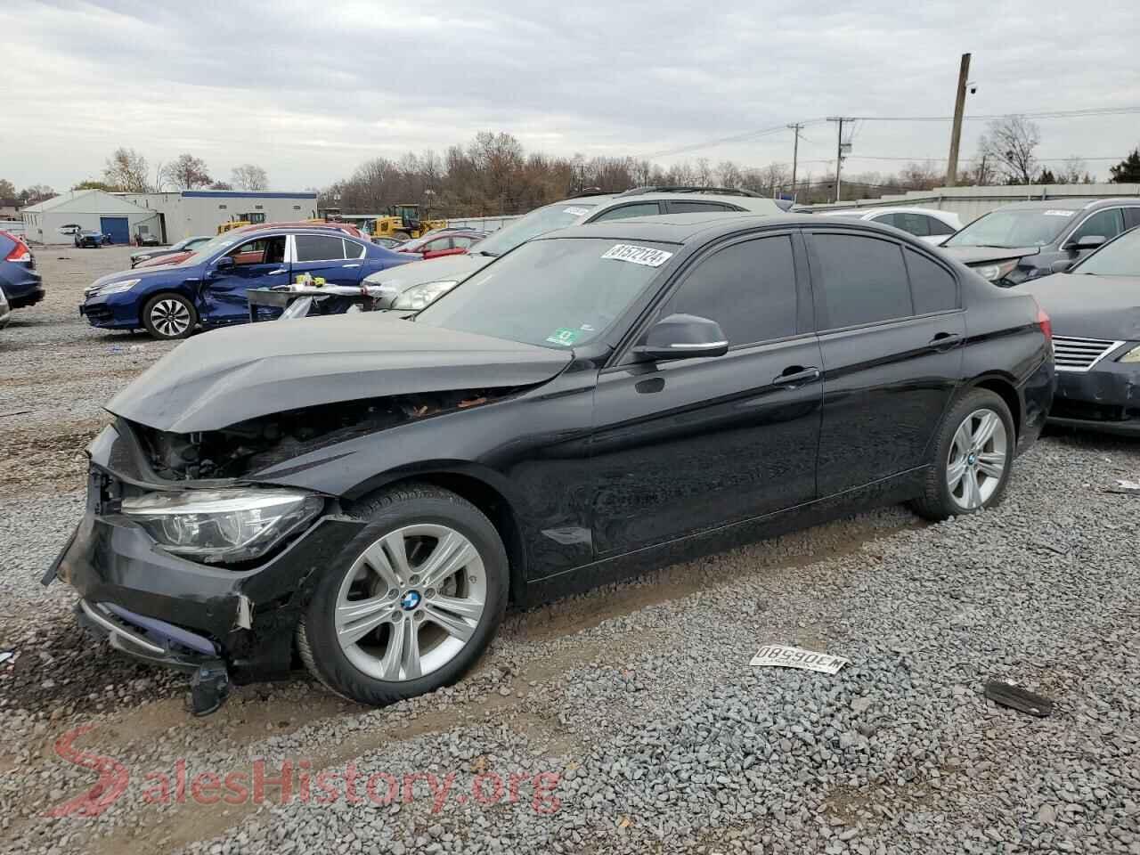 2016 BMW 3 SERIES — VIN WBA8E3G5XGNT80501