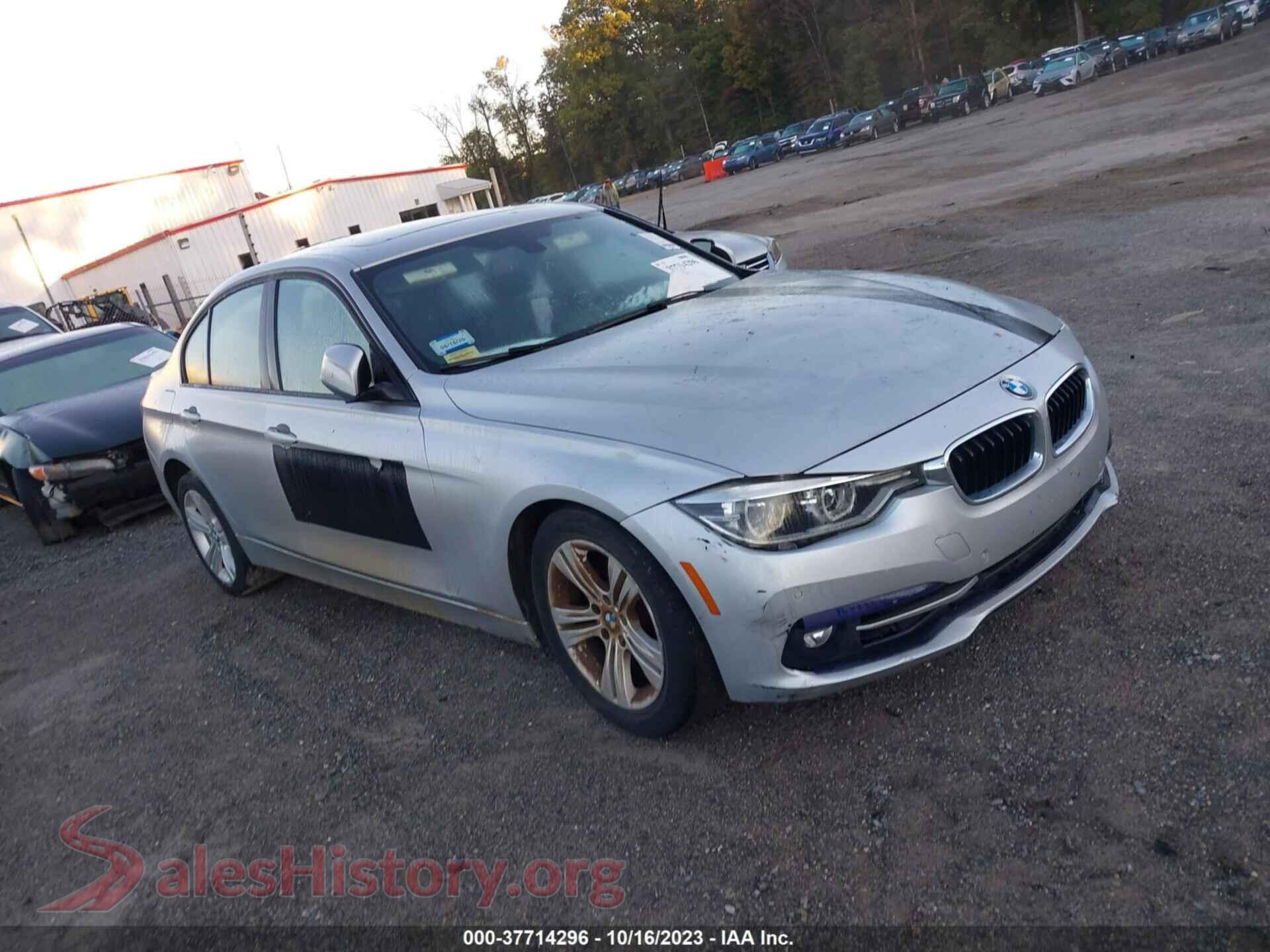 2016 BMW 328 — VIN WBA8E3G5XGNT80966