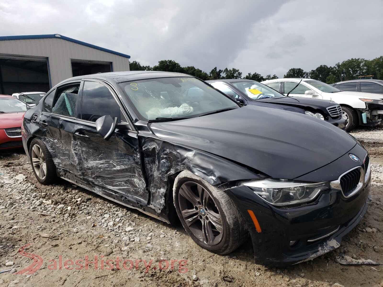 2016 BMW 3 SERIES — VIN WBA8E3G5XGNU01217