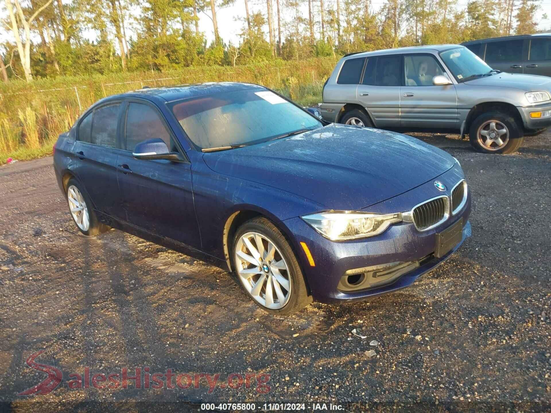 2018 BMW 320I — VIN WBA8E5G51JNU47196