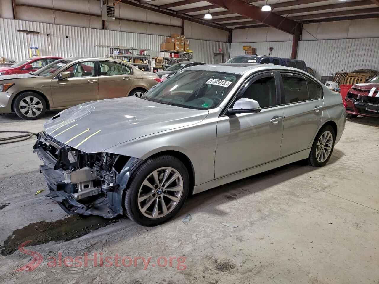 2016 BMW 3 SERIES — VIN WBA8E5G55GNT94852