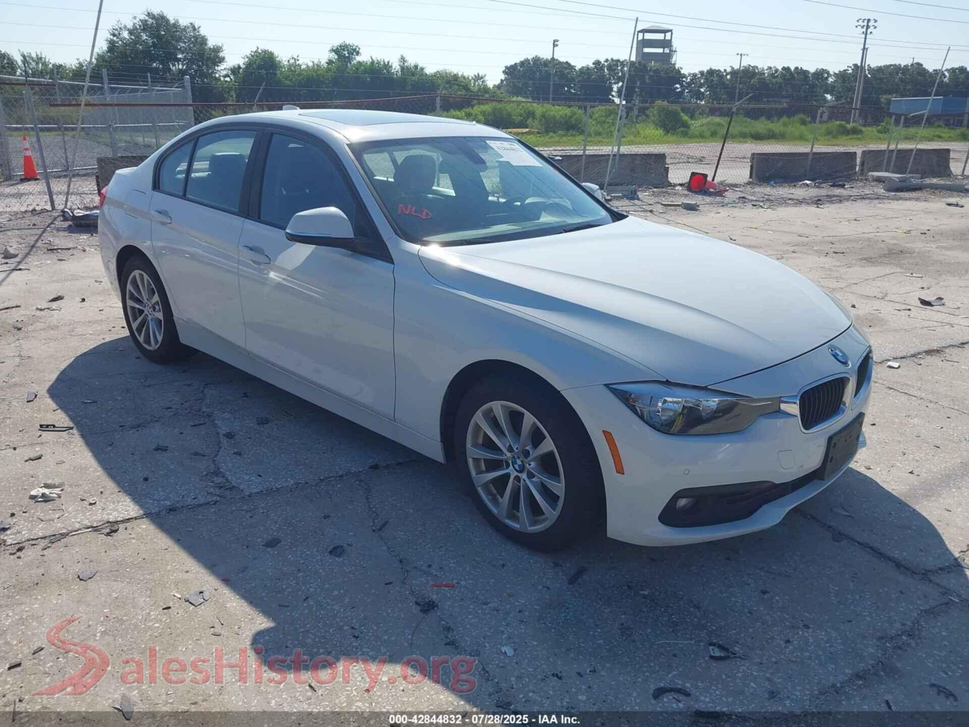 2016 BMW 320I — VIN WBA8E5G5XGNU20281