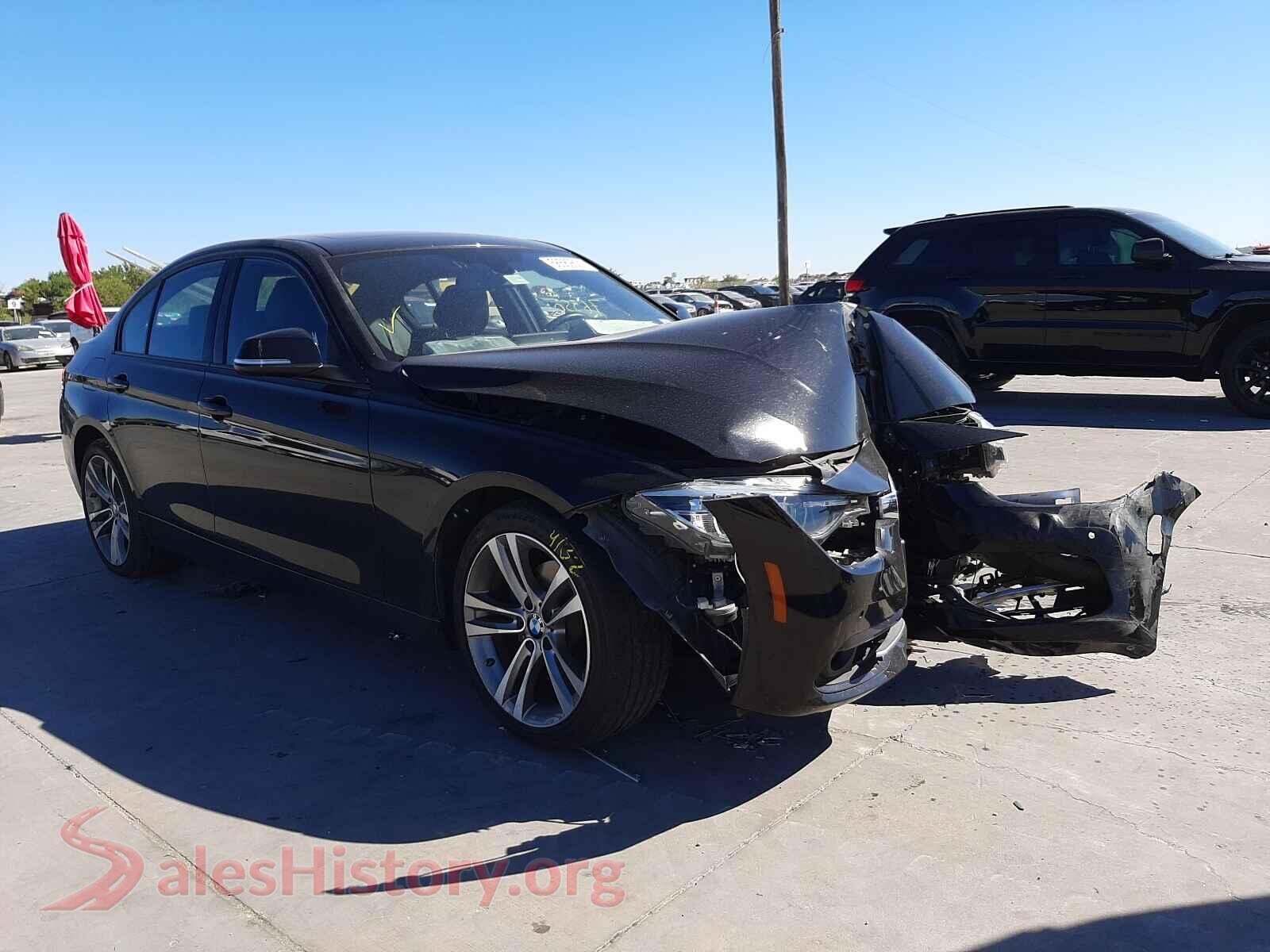 2016 BMW 3 SERIES — VIN WBA8E7C52GK415482