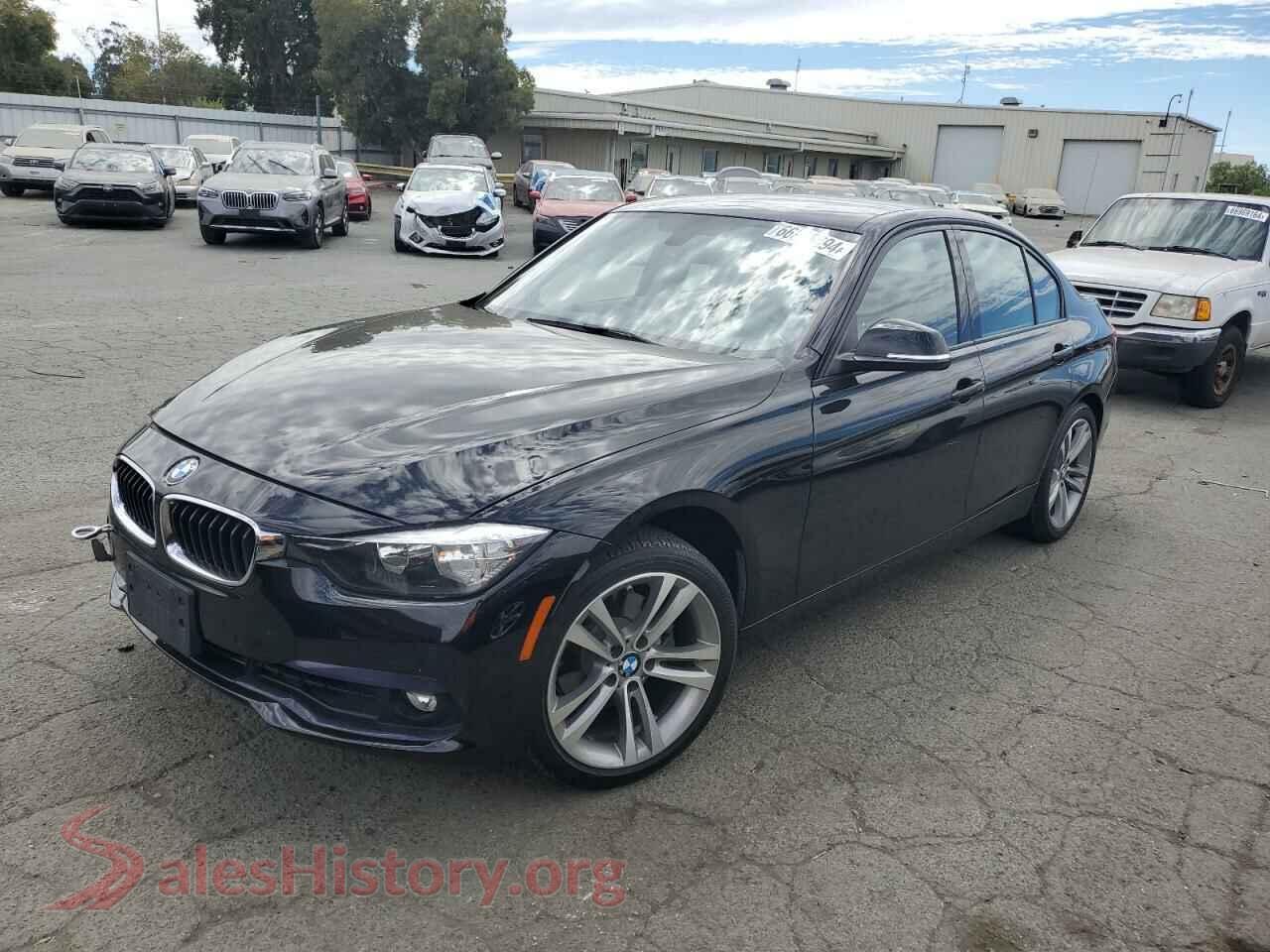 2016 BMW 3 SERIES — VIN WBA8E9C53GK603617