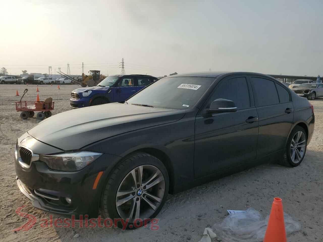 2016 BMW 3 SERIES — VIN WBA8E9C53GK646628