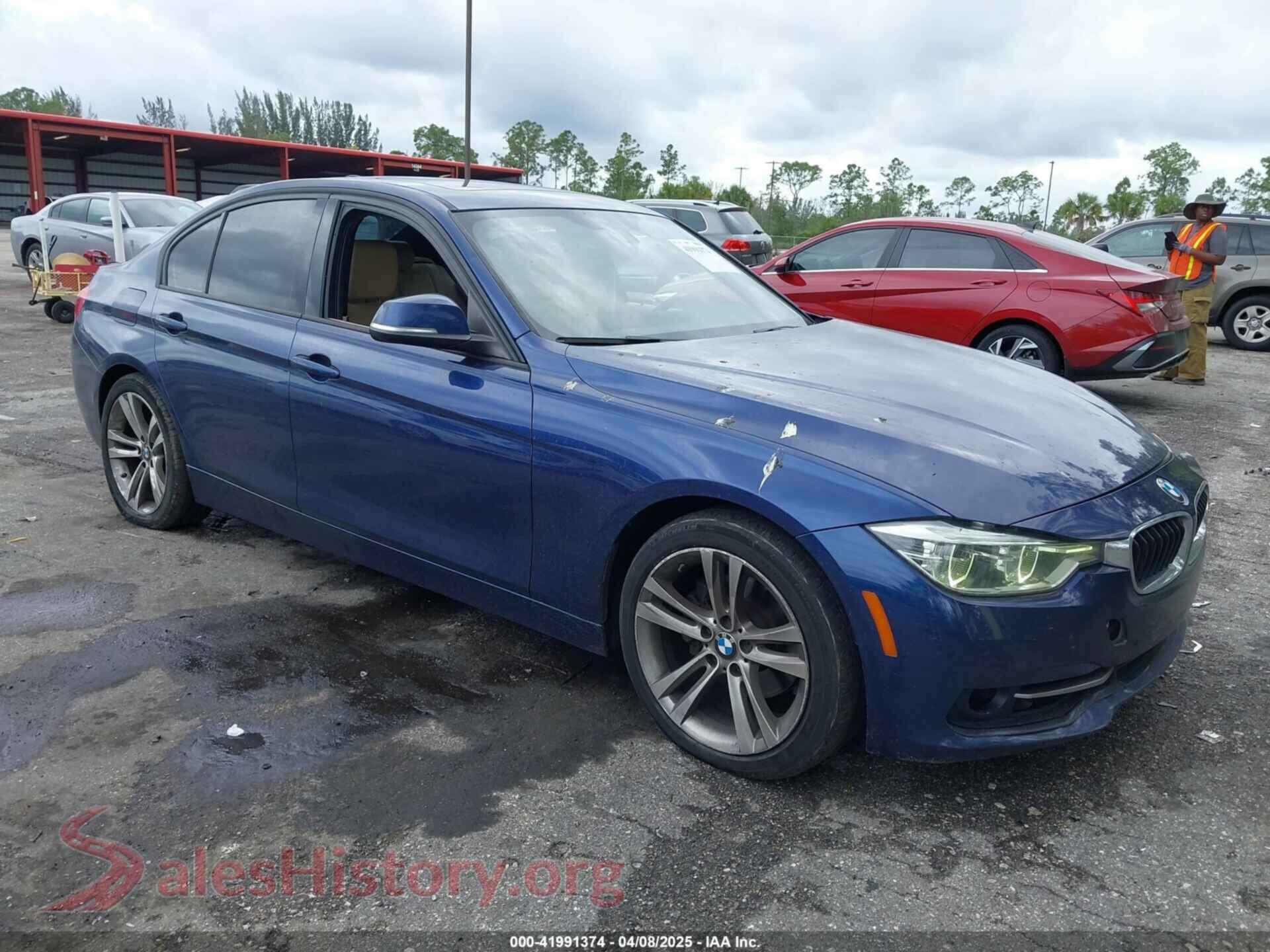 2016 BMW 328I — VIN WBA8E9C53GK648802