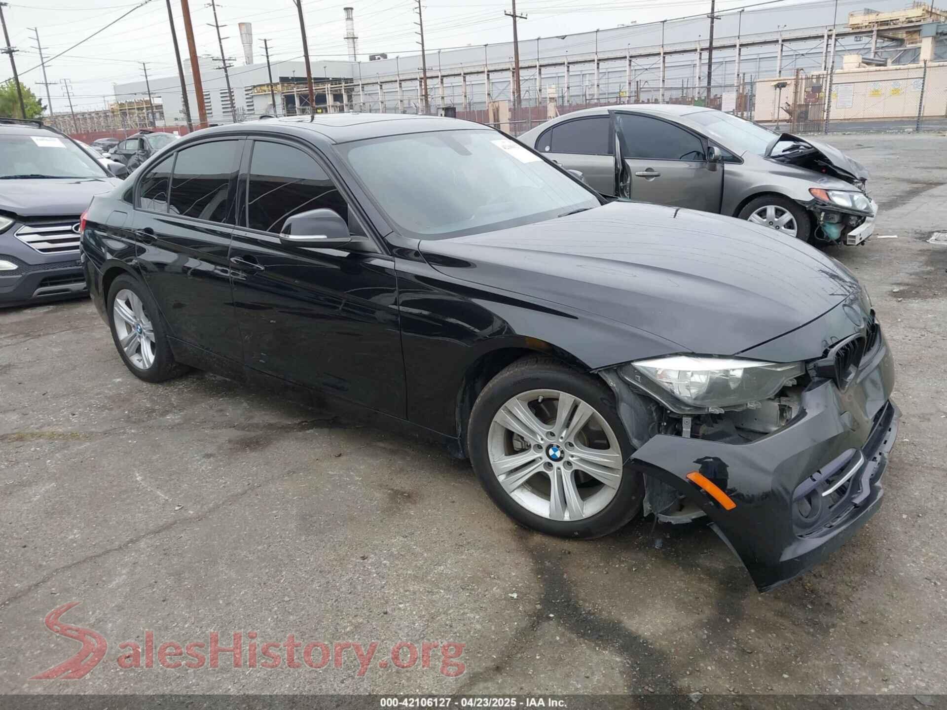 2016 BMW 328I — VIN WBA8E9C54GK647190