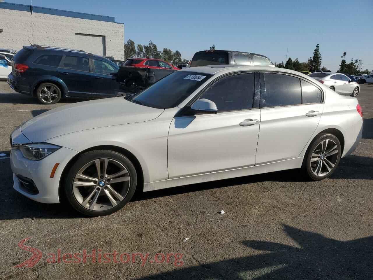 2016 BMW 3 SERIES — VIN WBA8E9C56GK603899