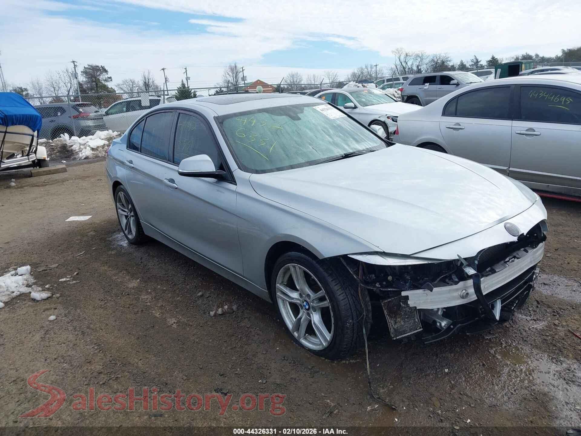 2016 BMW 328I — VIN WBA8E9C56GK646302