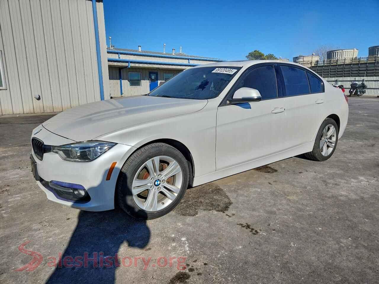 2016 BMW 3 SERIES — VIN WBA8E9C59GK648657