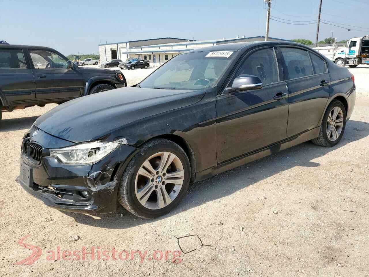 2016 BMW 3 SERIES — VIN WBA8E9C5XGK648313