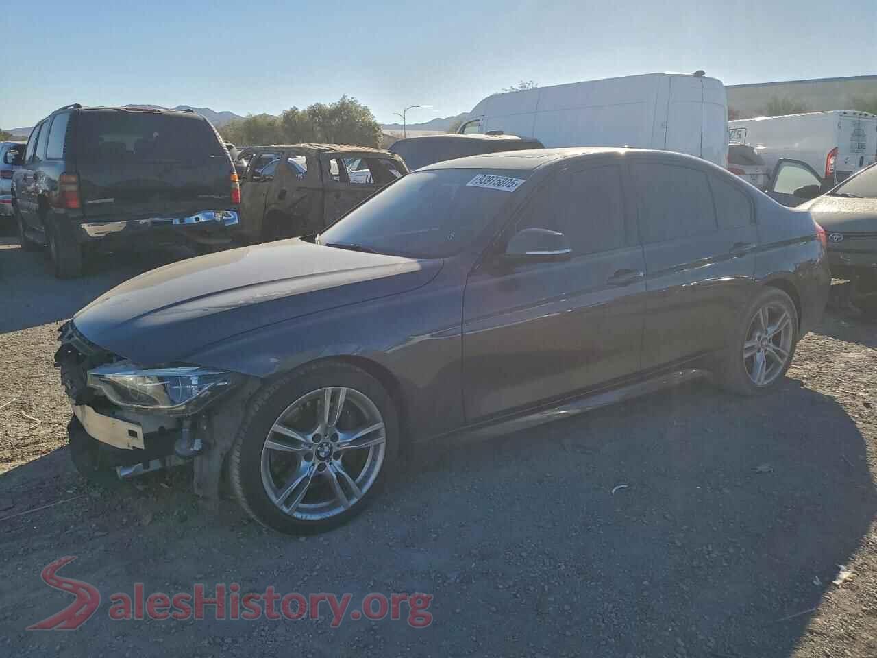 2016 BMW 3 SERIES — VIN WBA8E9C5XGK648540