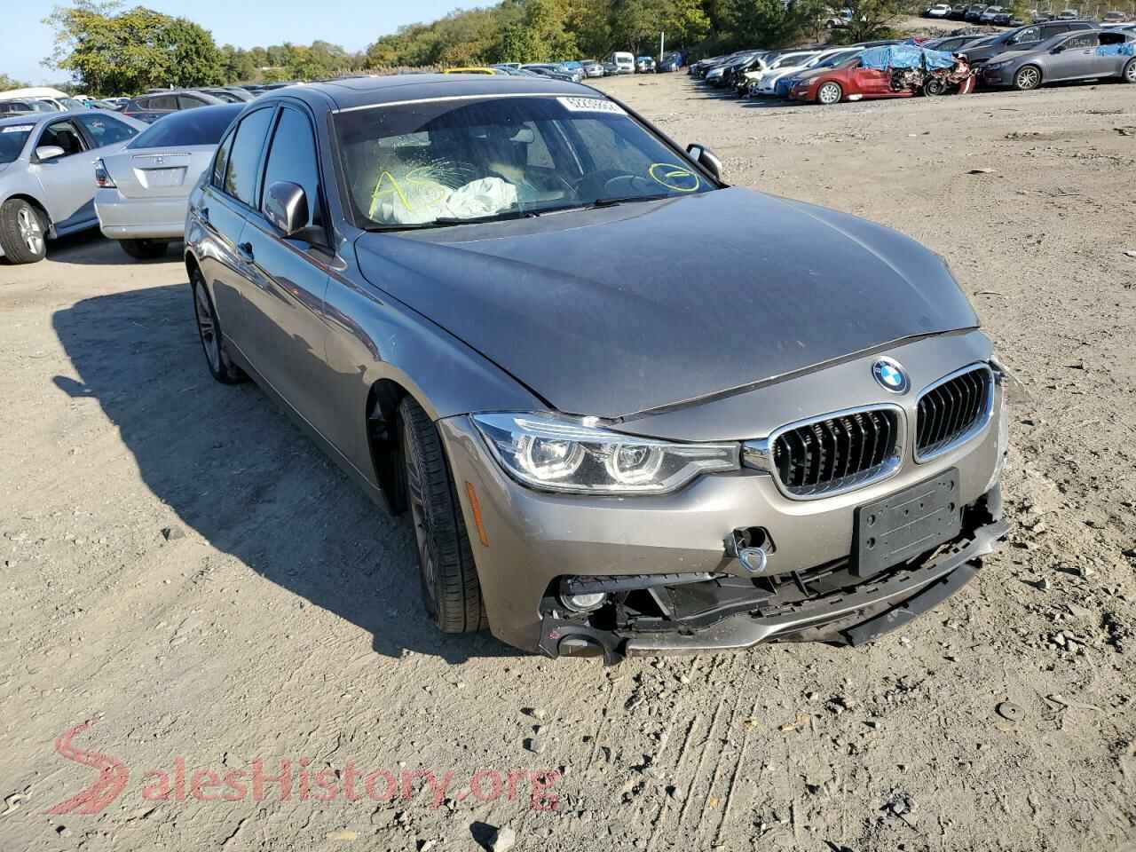 2016 BMW 3 SERIES — VIN WBA8E9G50GNT44027
