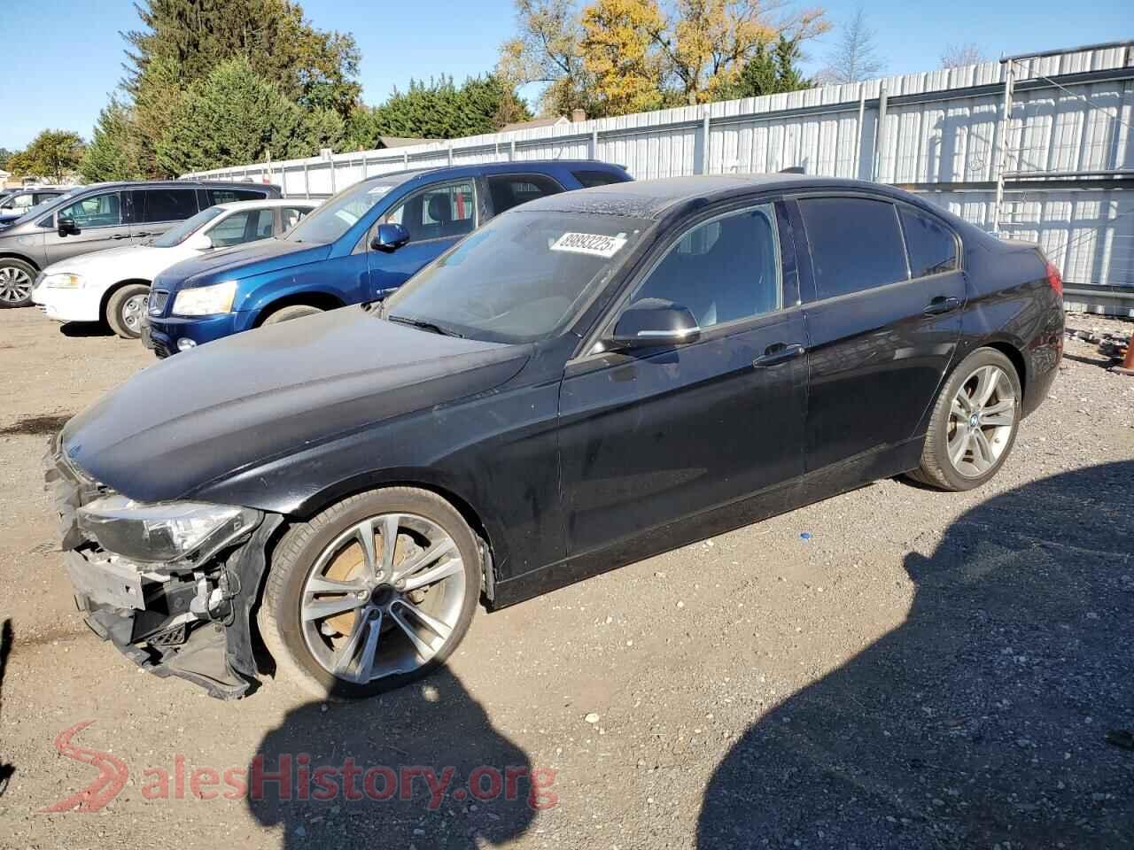 2016 BMW 3 SERIES — VIN WBA8E9G51GNT45154