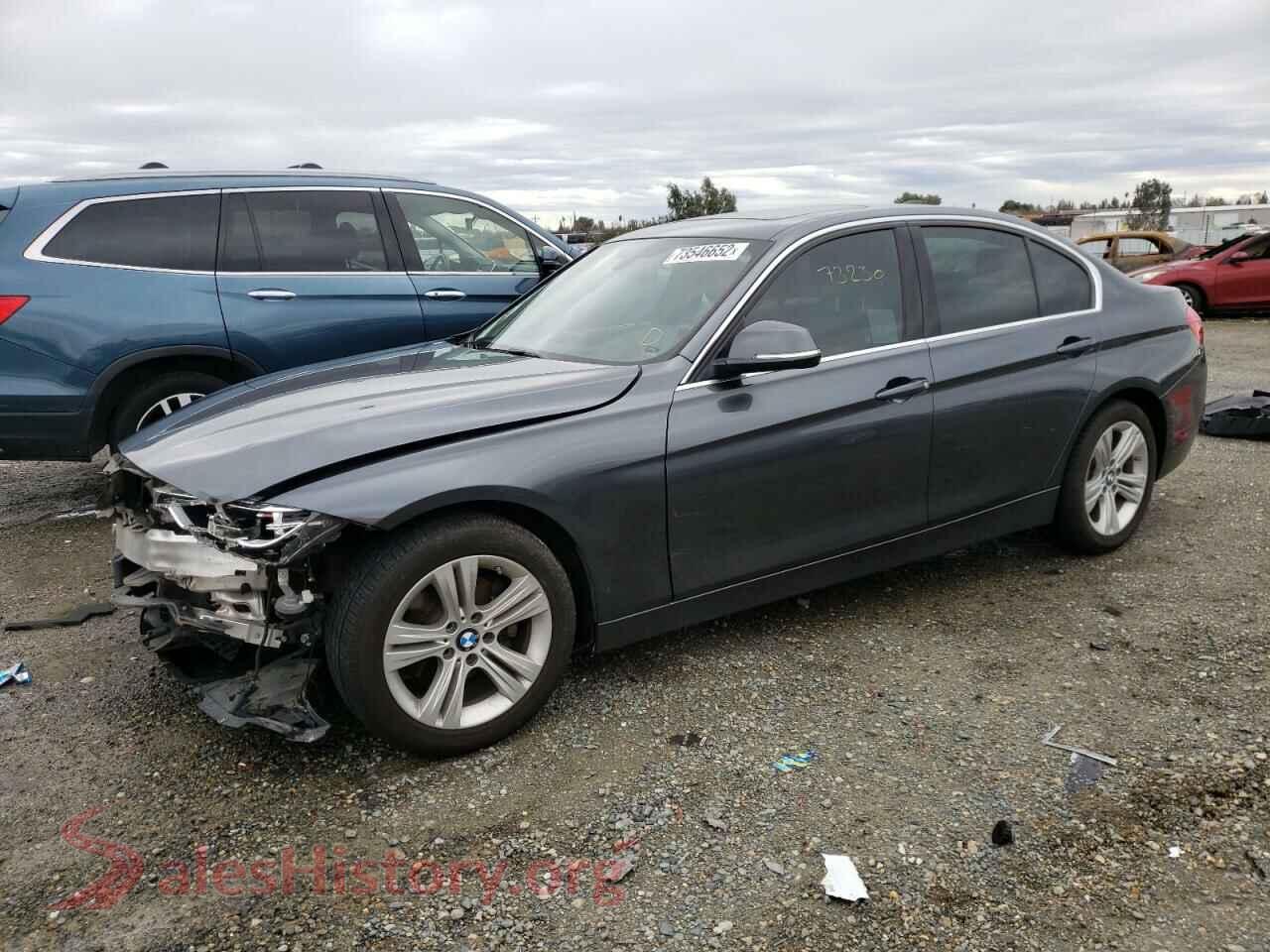 2016 BMW 3 SERIES — VIN WBA8E9G51GNT84441
