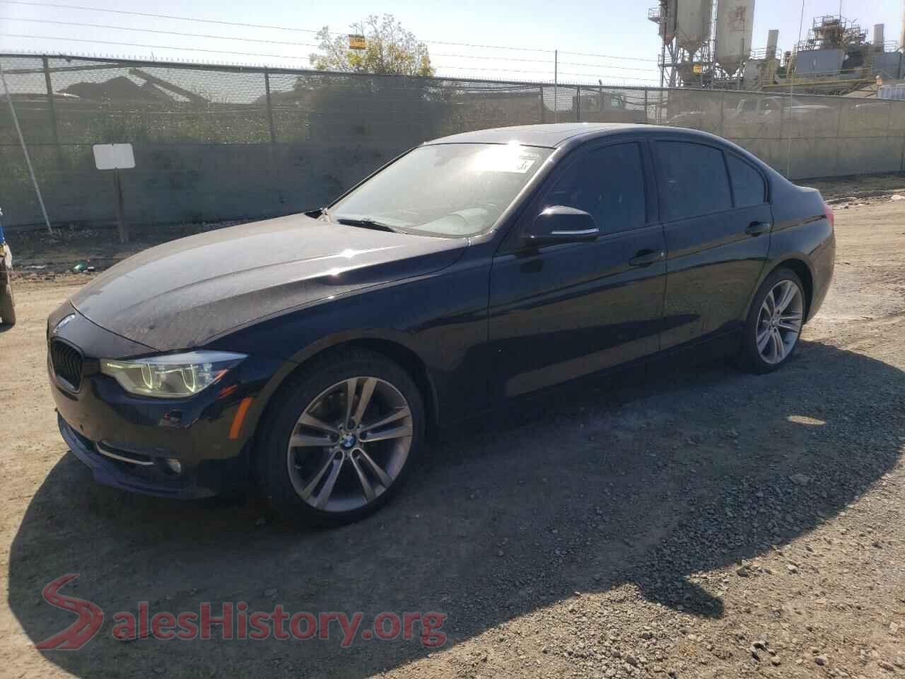 2016 BMW 3 SERIES — VIN WBA8E9G51GNU29992