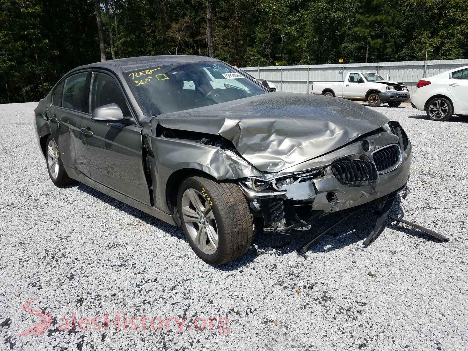 2016 BMW 3 SERIES — VIN WBA8E9G52GNT84285