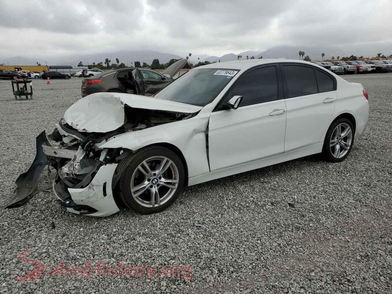 2016 BMW 3 SERIES — VIN WBA8E9G52GNU27605