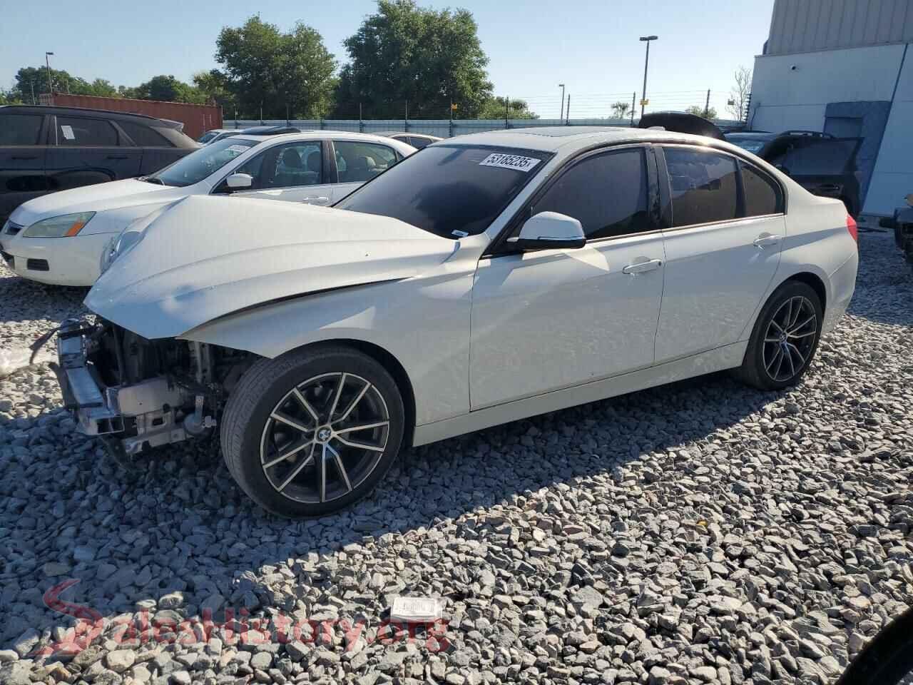 2016 BMW 3 SERIES — VIN WBA8E9G53GNT44152