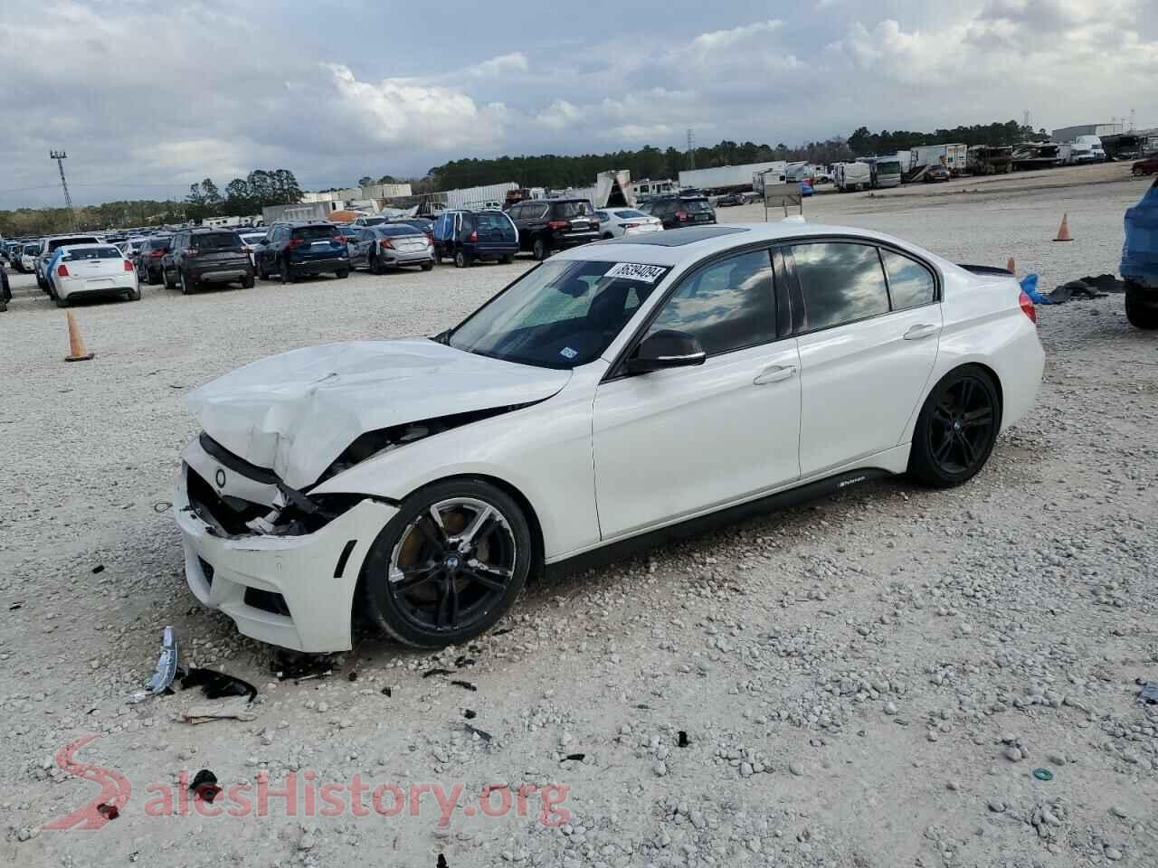 2016 BMW 3 SERIES — VIN WBA8E9G53GNT44250