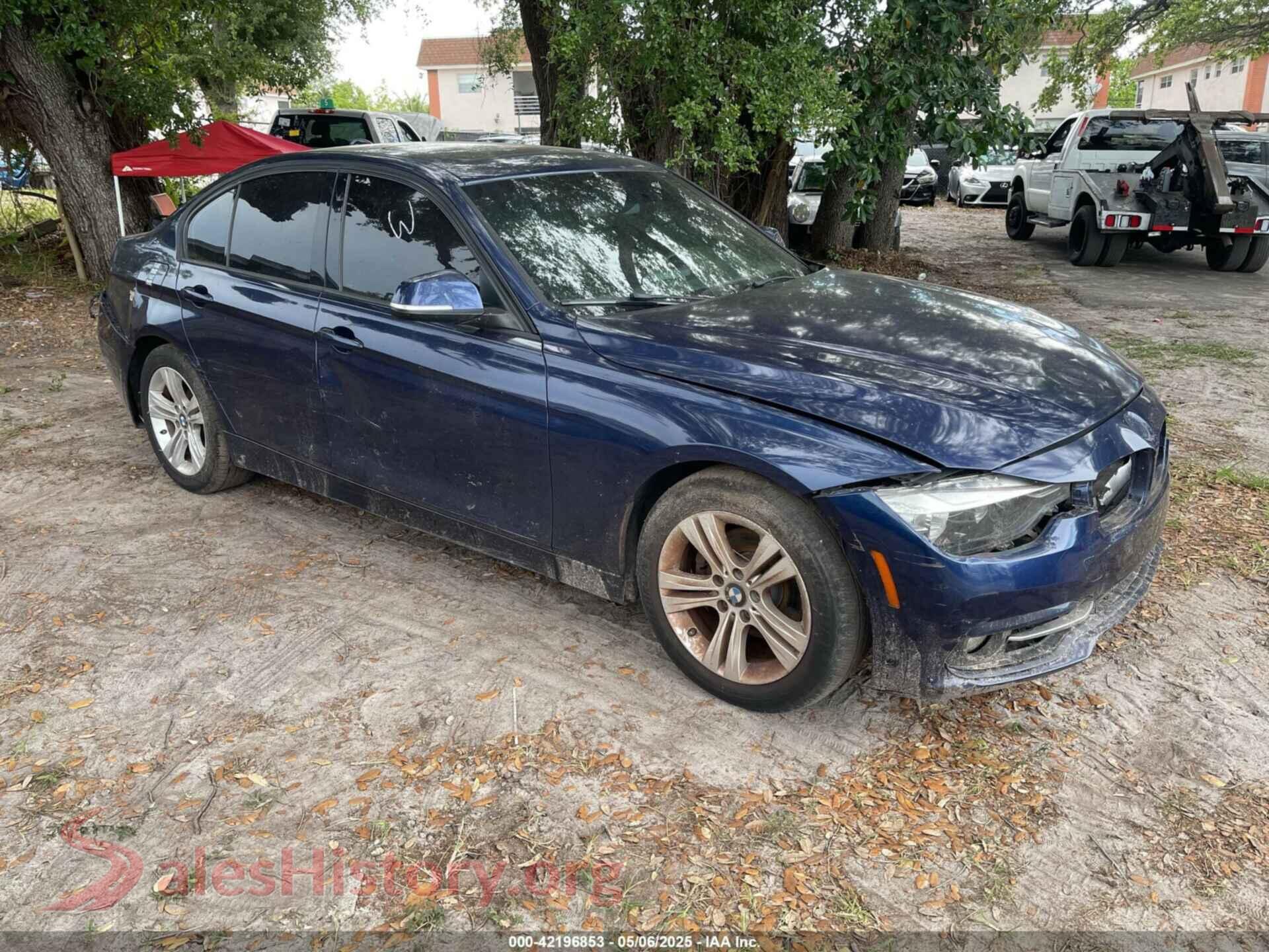 2016 BMW 328I — VIN WBA8E9G53GNT44460